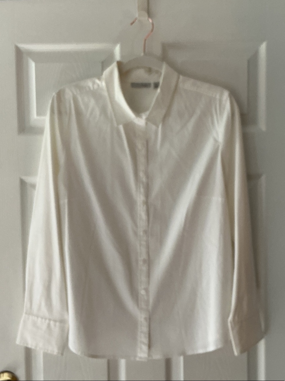 Halogen Cream Button-Down Dress Shirt